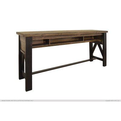 Loft 77.75" Solid Wood Console Table by Artisan Home Furniture