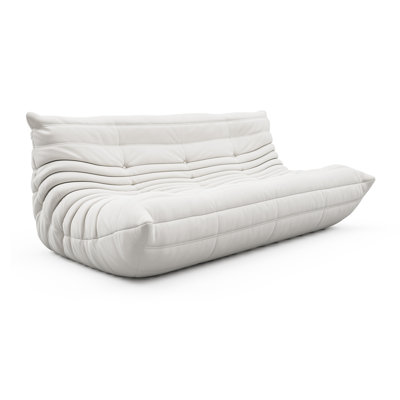 Armless Love Seat Three Seater Sofa Chair by WFrich