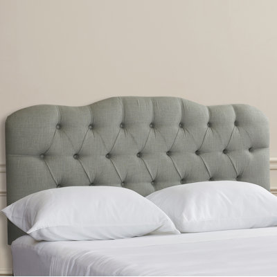 Danicia Tufted Upholstered Panel Headboard by House of Hampton