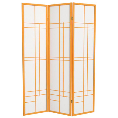 Clara Rice Paper Folding Room Divider by World Menagerie