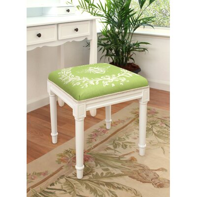 Vanover Solid Wood Vanity Stool by Ophelia & Co.