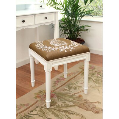 Huntwood Solid Wood Vanity Stool