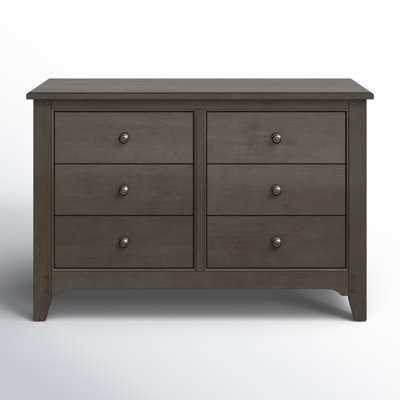 Mabank 6-Drawer Farmhouse Wood Dresser by Birch Lane