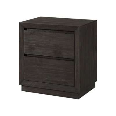 Albie 2-Drawer Pine Nightstand by Birch Lane