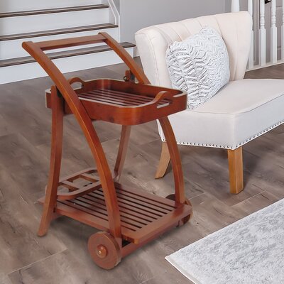 Weisser Trolley Bar Cart by Millwood Pines