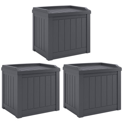 Suncast 22 Gallons Gallon Water Resistant Deck Box