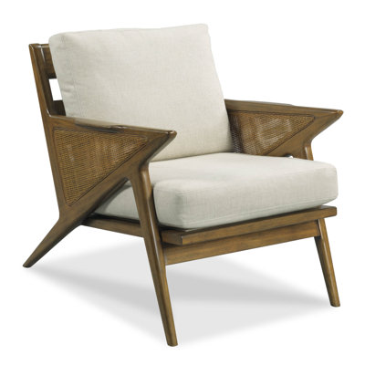 Erik 29" Wide Linen Armchair by Woodbridge Furniture