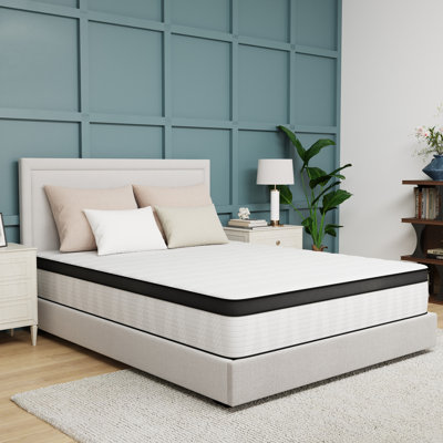 Avenco 8"/10"/12"/14" Medium Gel Memory Foam Pillow Top Hybrid Mattress, CertiPUR-US, OEKO-TEX Certified by Avenco