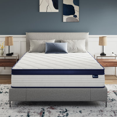 Avenco 10"/12"/14" Cooling Gel Medium Hybrid Mattress by Avenco