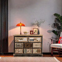Solid Wood Accent Chest by Dream cabinet