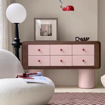 Modern Simple Storage Entrance Cabinet Accent Chest by Dream cabinet