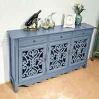 Solid wood blue large capacity locker by Dream cabinet