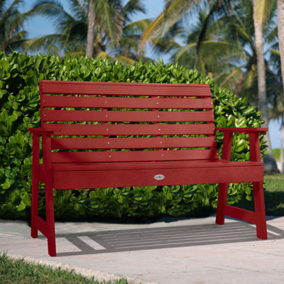 Middendorf Outdoor Garden Bench - 4ft Length by Beachcrest Home