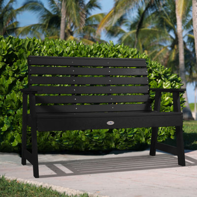 Middendorf Outdoor Garden Bench - 4ft Length by Beachcrest Home