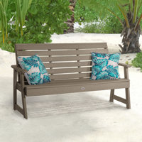 Middendorf Outdoor Garden Bench - 5ft Length by Beachcrest Home
