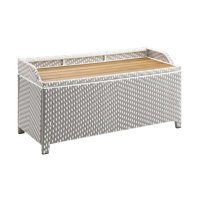 Angelah Tides Wicker Storage Bench by Lark Manor