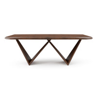 Rozella Solid Wood Dining Table by Corrigan Studio
