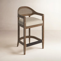 Copley Cane Stool by Wade Logan