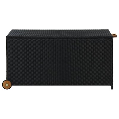 Water Resistant Poly Rattan Deck Box by Latitude Run