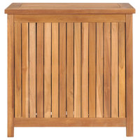Distefano 26.42 Gallon Teak Solid Wood Deck Box in Brown by VidaXL