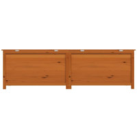 Water Resistant Fir Solid Wood Deck Box by VidaXL