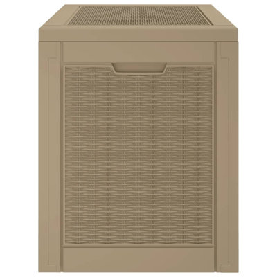 31.2 Gallons Water Resistant Polypropylene Deck Box by VidaXL