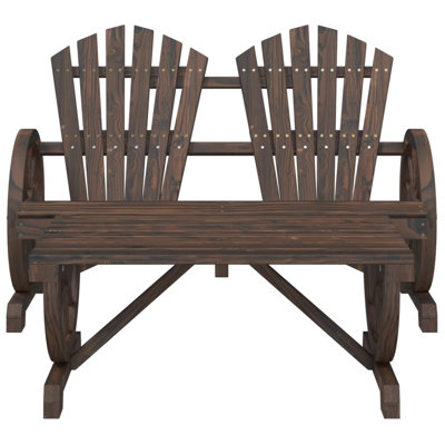 Vidaxl 2 Piece Patio Lounge Set Solid Wood Fir by VidaXL