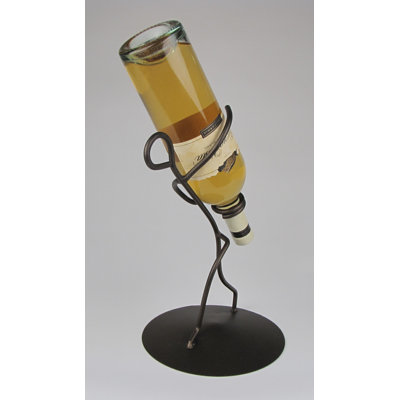 1 Bottle Tabletop Wine Bottle Rack by Metrotex Designs
