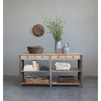 Kehlany 60" Solid Wood Console Table by Foundry Select