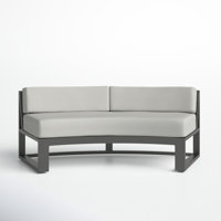 Georgie Curved Sofa by Joss & Main
