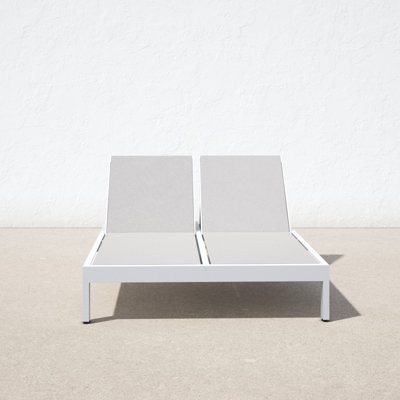 Camela Outdoor Aluminum Chaise Lounge by AllModern