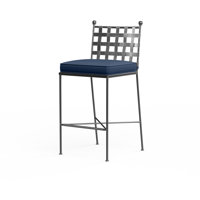 Lucier 32" Patio Bar Stool by Birch Lane