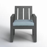 Georgie Patio Dining Chair with Cushion by Joss & Main