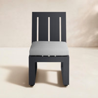 Georgie Patio Dining Chair with Cushion by Joss & Main