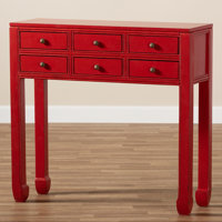Aliegha Console Table by World Menagerie