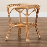 4 Legs Rattan Coffee Table with Storage by Bayou Breeze