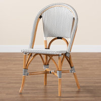 Billingslee Genica Classic French and Weaving and Rattan Indoor and Outdoor Bistro Chair by Bay Isle Home