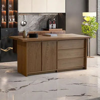 70.87" Vintage Style Kitchen Island with Storage and Classic Design by Artistic Soul XKX Premium Furniture
