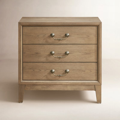 Bartlett 3 Drawer Nightstand by Birch Lane