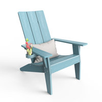 All Weather Outdoor Plastic Adirondack Chairs, Fire pit Chairs by Beachcrest Home
