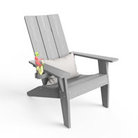 All Weather Outdoor Plastic Adirondack Chairs, Fire pit Chairs by Beachcrest Home