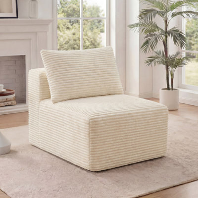 Kapellen Upholstered Armless Chair by Mercer41