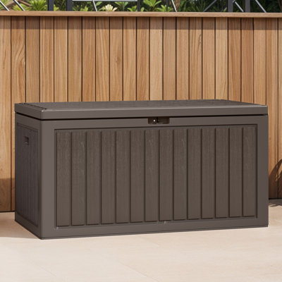 YITAHOME 80 Gallon Water Resistant Resin Lockable Deck Box