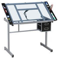 Foldable Craft Table by Yaheetech