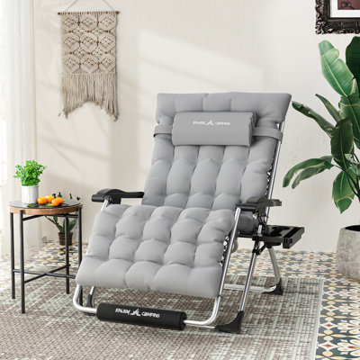 Briella Folding Deck Chair with Cushions by Freeport Park