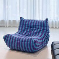Lazy and minimalist lamb plush caterpillar sofa by Your Favorite Celebrities
