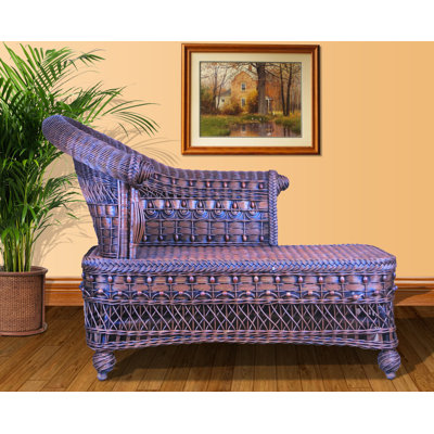 Classic Wicker Bench by Yesteryear Wicker