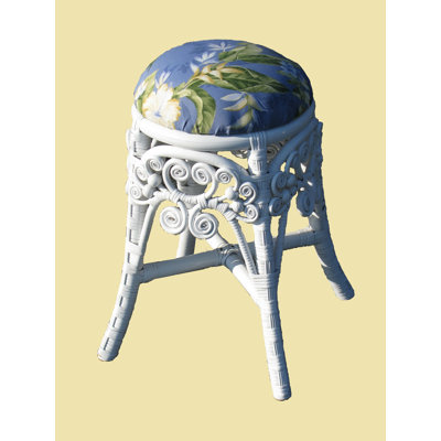 Classic Wicker Stool by Yesteryear Wicker