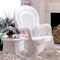 Country Wicker Rocking Chair