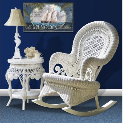 KeAndre Rocking Chair by Rosecliff Heights